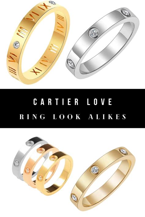 dupe cartier ring|cartier dupe look alikes.